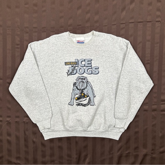 Hanes Other - 2000s Long Beach Ice Dogs Crewneck